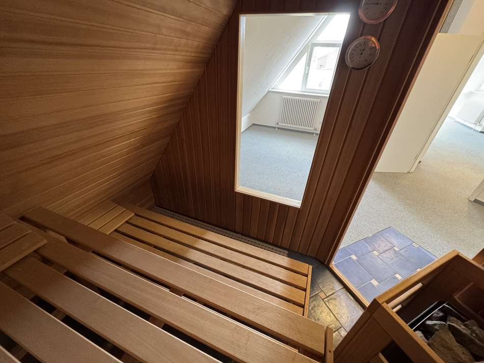 Finnische Sauna mit Ausblick