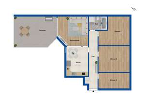 Provisionsfreie DG-Wohnung im Paulusviertel mit Dachterrasse – 6114 Paulusviertel, Halle (Saale) – Vorschaubild 17