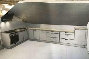 Neuwertige DG-Wohnung mit zwei Zimmern und Einbauküche in Hamm/Sieg