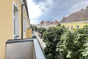 Hell, charmant, ruhig und in guter Nachbarschaft. Bezugsfreie Dreizimmerwohnung.