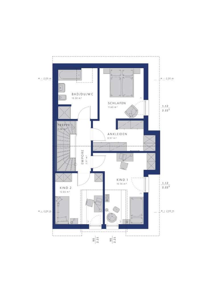 Immobilie in Hohenfels - Bestpreisgarantie bei Bien Zenker - Sparen Sie beim Hausbau mit geförderten Krediten ! - Bild 3