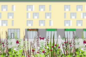 Moderne 1-Zimmer-Wohnung in naturnaher Lage in München-Lochhausen! Nur mit München Modell Miete! – Federseestr. 6, 81249 Lochhausen, München – Vorschaubild 3