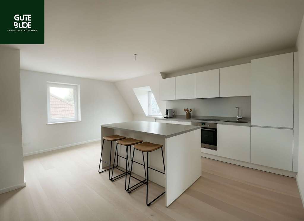 Immobilie in Zellingen - Projekt für Selbstverwirklicher: Sanierte Dachgeschosswohnung mit 5 Zimmern in Zellingen - Bild 4