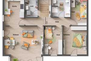 Platz für Ihre Träume: Der perfekte Familienbungalow – Nordfriesland (Kreis) – Vorschaubild 19