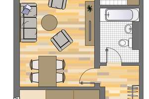Ab sofort! 2-Zimmer-Wohnung mit Balkon in Dortmund Dorstfeld – 44149 Dorstfeld, Dortmund – Vorschaubild 2
