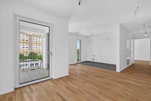 Wohnen ganz oben! Bezugsfreie 2-Zimmer-Neubauwohnung mit Ausblick – Die vollständige Adresse der Immobilie erhältst du vom Anbieter., 76139 Waldstadt, Karlsruhe – Vorschaubild 4