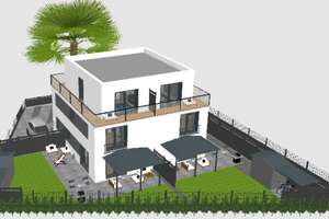 NEUBAU! LUXURIÖSE DHH mit 5 Zimmern + Dachterrasse + Einbauküche + hochwertiger Ausstattung – Striegauer Str. 8, 12621 Kaulsdorf, Berlin – Vorschaubild 30