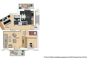 Moderne 3-Raum-Wohnung mit attraktiver Ausstattung - 2 Balkone, Fußbodenheizung, Parkett! – Lutherstr. 5b, 39112 Sudenburg, Magdeburg – Vorschaubild 6