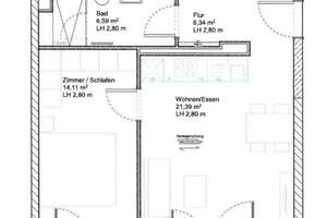Bright 3-Room New-Build Apartment in Berlin-Mitte | Elevator | Underfloor Heating | ab 01.07 – Stallschreiberstr. 21, 10179 Mitte (Ortsteil), Berlin – Vorschaubild 2
