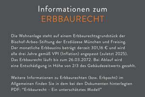 Erbpacht | Ruhig wohnen mit Süd-Balkon. Und ein Grundriss, der überzeugt. – Die vollständige Adresse der Immobilie erhältst du vom Anbieter., 81927 Oberföhring, München – Vorschaubild 2