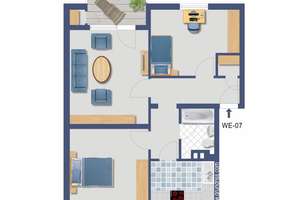 Brackel: 3 Zimmer mit Balkon zur Kapitalanlage. – Brüchtenweg 9, 44309 Brackel (Ortsteil), Dortmund – Vorschaubild 4