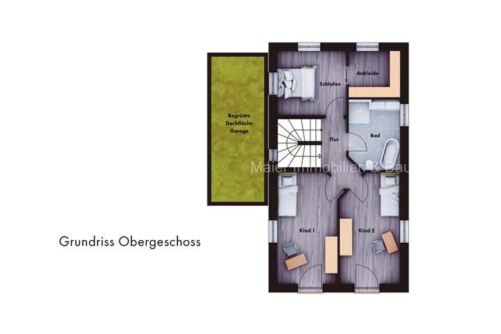 Grundriss Obergeschoss