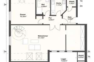 Seltene Gelegenheit! Maisonettewohnung direkt am Wald in Querum – 38108 Wabe-Schunter-Beberbach, Braunschweig – Vorschaubild 12