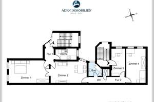 VERMIETET! PROVISIONSFREI! Historischer Altbau in Kreuzberg–letzte Einheit mit 111 m² im Verkauf – Katzbachstraße 33, 10965 Kreuzberg, Berlin – Vorschaubild 3