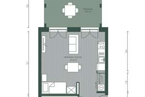 Moderne 1-Zimmer Mietwohnung in Hannover-Hainholz! Wentzel-Dr. – Bömelburgstraße 5b, 30165 Hainholz, Hannover – Vorschaubild 6