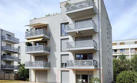 Modern & barrierefrei – 2-ZKB mit Terrasse und Grünblick nahe Rheinufer