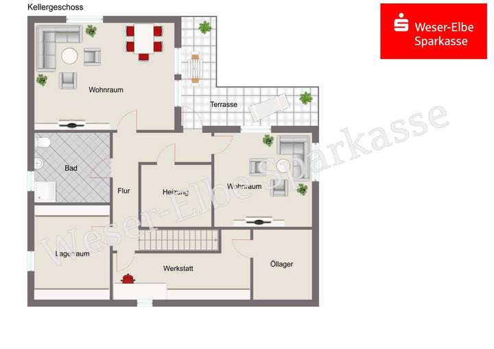 Grundriss Kellergeschoss