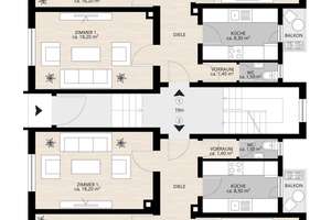 3-Zimmerwohnung mit kleinem Balkon zu vermieten – Die vollständige Adresse der Immobilie erhältst du vom Anbieter., 75175 Au, Pforzheim – Vorschaubild 11