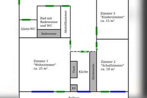 Tauschwohnung: Bogenhausen: 3,5-Zimmer-Wohnung in München – 81677 Altbogenhausen, München – Vorschaubild 10
