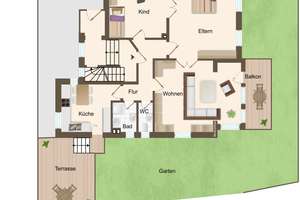 Schöne 3 Zimmer Altbau Wohnung mit Stadtblick in Stuttgart Nord – Die vollständige Adresse der Immobilie erhältst du vom Anbieter., 70191 Relenberg, Stuttgart – Vorschaubild 17