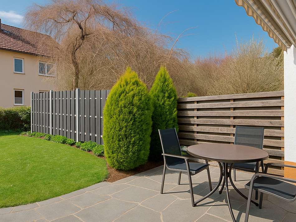 Schöne Terrasse