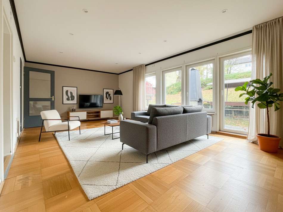 Wohnzimmer - Visualisierung