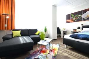 Modernes 1-Zimmer-Apartment, komplett ausgestattet, Innenstadtlage – 63065 Hochschule für Gestaltung, Offenbach am Main – Vorschaubild 2