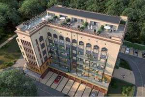 Lifestyletraum Wohnen auf dem Land Arbeiten in der Stadt. Modernes großräumiges Loft in Naturidylle
