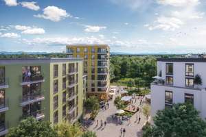 NEUBAU / ERSTBEZUG - Wohnen im Orplid! 3 Zimmer Wohnung mit Loggia zu vermieten! – Truderinger Str. 90, 81673 Josephsburg, München – Vorschaubild 2