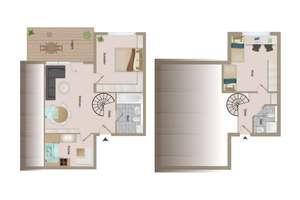 Vermietete 3-Zimmer-Maisonettewohnung! TG! Dachterrasse! 2 Bäder! – Die vollständige Adresse der Immobilie erhältst du vom Anbieter., 1465 Langebrück, Dresden – Vorschaubild 9