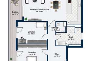 MODERNES WOHNEN AM SCHLOSS WOLFSBURG -  NEUWERTIGE, EXKLUSIVE ERDGESCHOSSWOHNUNG
INKL. TIEFGARAGE – Die vollständige Adresse der Immobilie erhältst du vom Anbieter., 38448 Alt-Wolfsburg, Wolfsburg – Vorschaubild 11