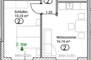 Kapitalanlage: kleine Souterrain Wohnung in der Rebenstraße zu verkaufen! – Rebenstraße 56, 26121 Ehnernviertel, Oldenburg (Oldenburg) – Vorschaubild 2