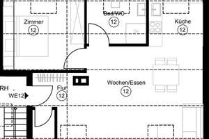 Helle 2-Zimmer-Dachgeschosswohnung zum Erstbezug – Die vollständige Adresse der Immobilie erhältst du vom Anbieter., 70806 Kornwestheim – Vorschaubild 8