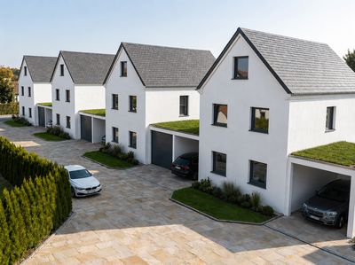 Provisionsfrei: KfW40-Neubau-Einfamilienhaus mit Garten, Garage & Carport in ruhiger Wohnlage!