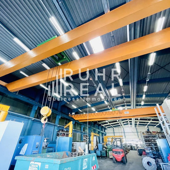 EXKLUSIV über RUHR REAL: 1.700 m² Lager- & Produktionsfläche | Kranbahn 2x20 t 