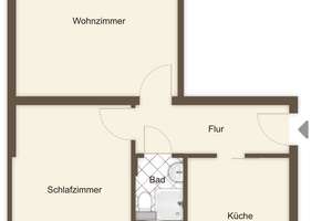 Schöne 2- Zimmer-Wohnung mit Balkon in Mitte! – Bgm.-Smidt-Straße 193, 27568 Mitte, Bremerhaven – Vorschaubild 7