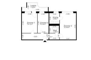 Nachmietersuche! Helle 3 Zimmer Wohnung im 11. Stock – Franz-Stenzer-Straße 5, 12679 Marzahn, Berlin – Vorschaubild 3