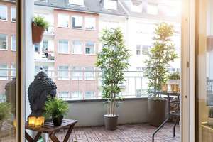 Voll möblierte moderne 2‑Zimmer Wohnung - all inclusive - mit Balkon in Düsselorf-Unterbilk  – Kronprinzenstrasse 19, 40217 Unterbilk, Düsseldorf – Vorschaubild 23