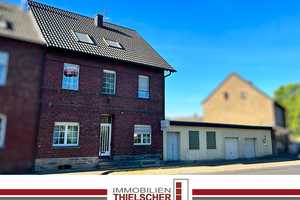 Wohnhaus mit 2 Garagen und großem Grundstück, Werkstatt und Lagerfläche, in Geilenkirchen-Leiffarth – Heinsberg (Kreis) – Vorschaubild 1