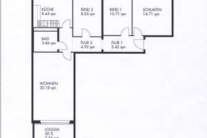 Schöne Familien-Wohnung mit viel Platz - mit Aufzug, Balkon und Wannenbad! – Ahrenshooper Straße 12, 13051 Neu-Hohenschönhausen, Berlin – Vorschaubild 11