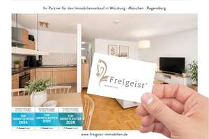 Altersgerecht Wohnen Helle 2-Zimmer-Wohnung mit Balkon,  Aufzug und Stellplatz – Antonie-Werr-Straße 4, 97082 Zellerau, Würzburg – Vorschaubild 1