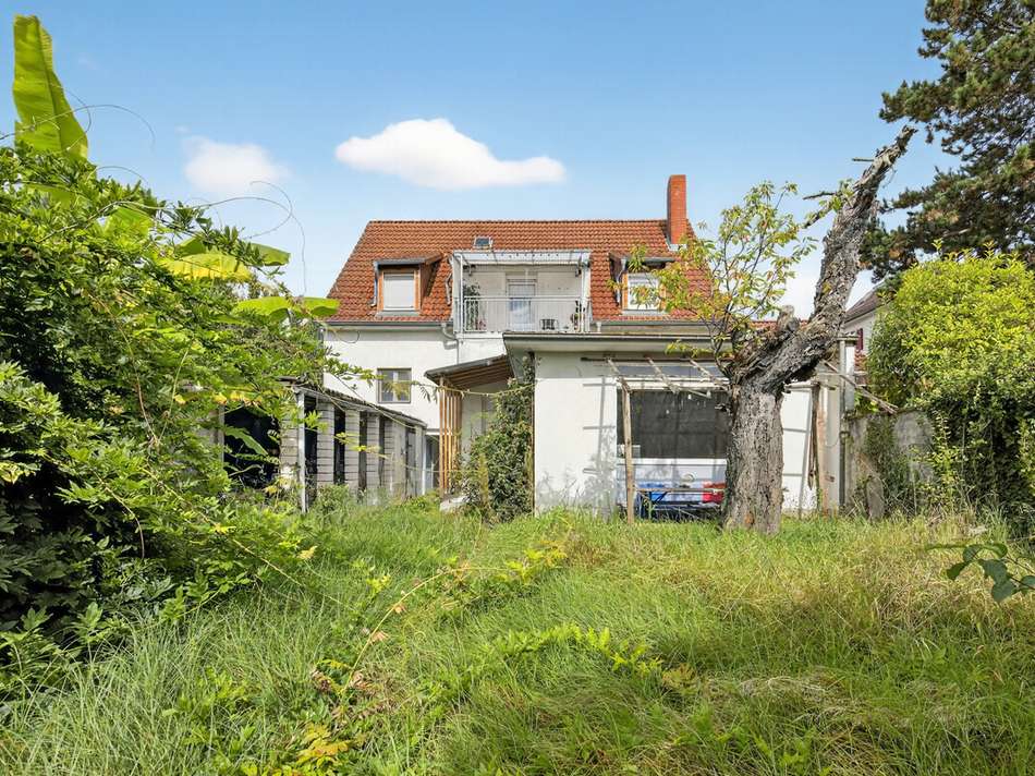 Hinterhaus mit Garten