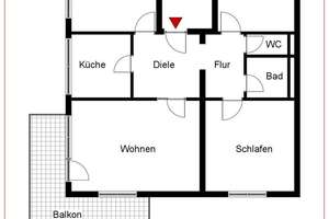 Attraktive 4 Zimmer-Wohnung in Stuttgart-Heslach - Süd-/West-Ausrichtung! – 70199 Südheim, Stuttgart – Vorschaubild 9