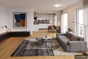 Loftartiges Wohnen – Sonnige, neuwertige Wohnung über den Dächern von Trudering – Die vollständige Adresse der Immobilie erhältst du vom Anbieter., 81825 Gartenstadt Trudering, München – Vorschaubild 6