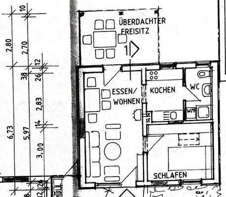 Grundriss Gästehaus