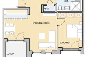 Anfragen nur per Mail: Stöckheim:  2 Zimmer, mit Tiefgarage - HW 13  Whg.19 – Hillenwiese 13, 38124 Stöckheim-Leiferde, Braunschweig – Vorschaubild 3