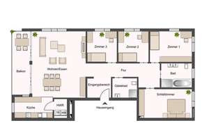 Moderne 5,5-Zimmer-Wohnung im Seepark – 70567 Möhringen-Mitte, Stuttgart – Vorschaubild 17