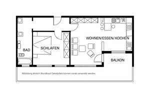 Helle 65 m² Wohnung mit Penthouse Charakter   – frisch renoviert, neue Einbauküche, Top Lage  – Die vollständige Adresse der Immobilie erhältst du vom Anbieter., 38440 Stadtmitte (Ortsteil), Wolfsburg – Vorschaubild 19