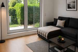 Moderne, voll möblierte 1-Zimmer-Neubauwohnung im Erstbezug – Barrierefrei | All-inclusive | Münster – Die vollständige Adresse der Immobilie erhältst du vom Anbieter., 48161 Roxel, Münster – Vorschaubild 2