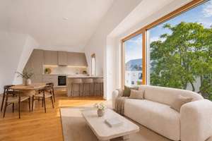 Wohnensemble am Englischen Garten – Studio-Loft mit Dachterrasse